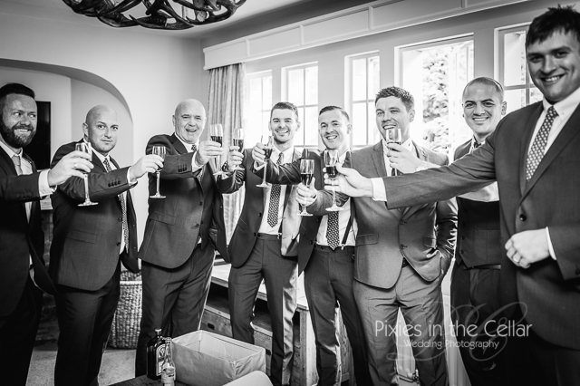 Groomsmen Lancashire wedding drinks