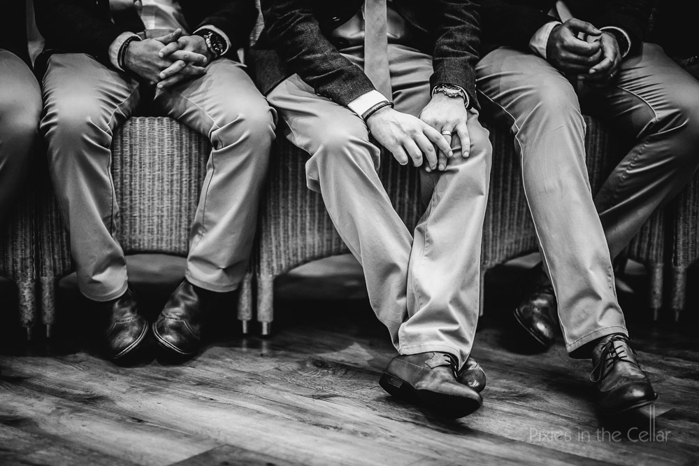 groomsmen feet