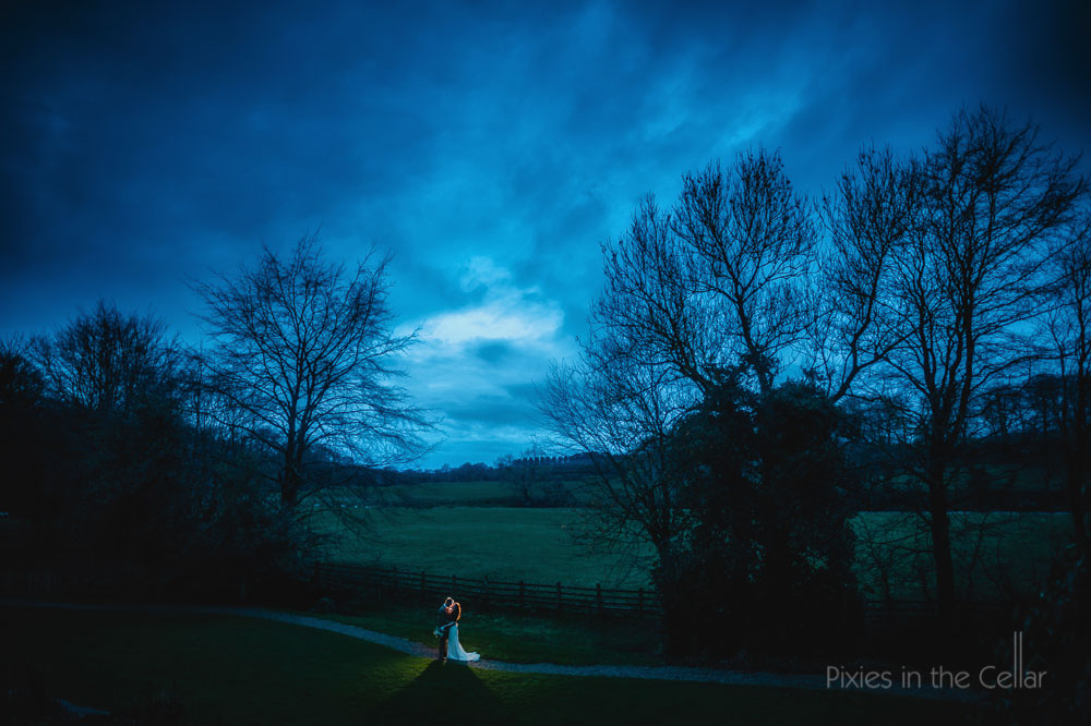 mitton hall winter landscape