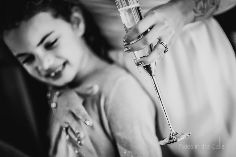 wedding champagne flute