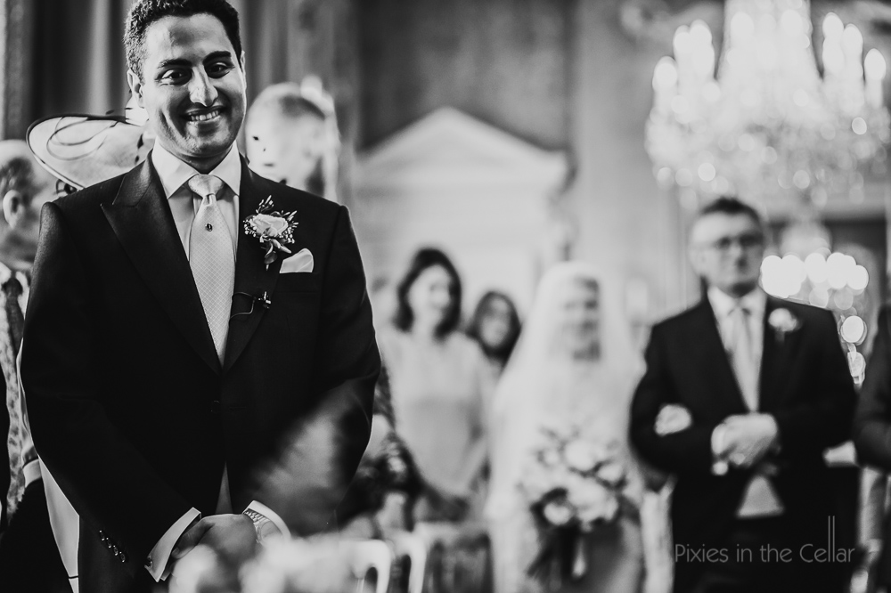 Capesthorne Hall Wedding ceremony photo
