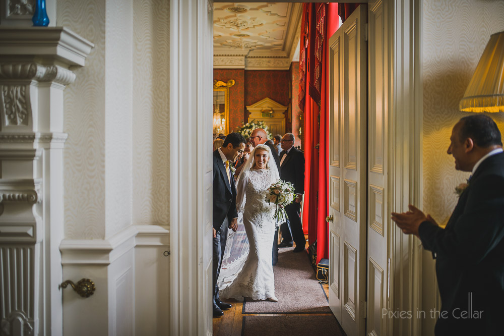 just married capesthorne hall
