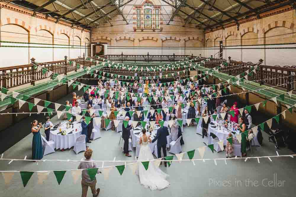 Victoria Baths wedding photography 
