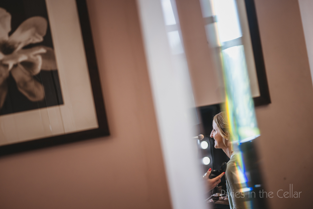 Manchester tea room wedding bridal prep photo