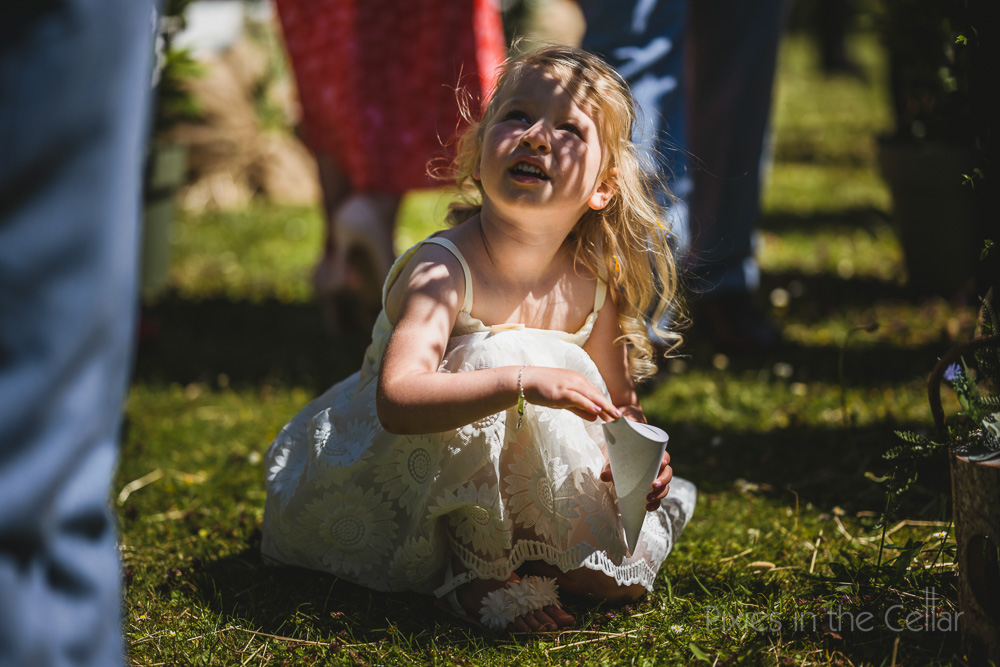 wedding flower girl