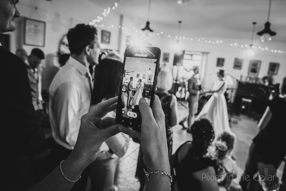 Manchester tea room wedding first dance Roman Lakes 